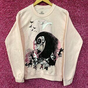 Disney The Nightmare Before Christmas Graphic Crewneck Sweatshirt Small